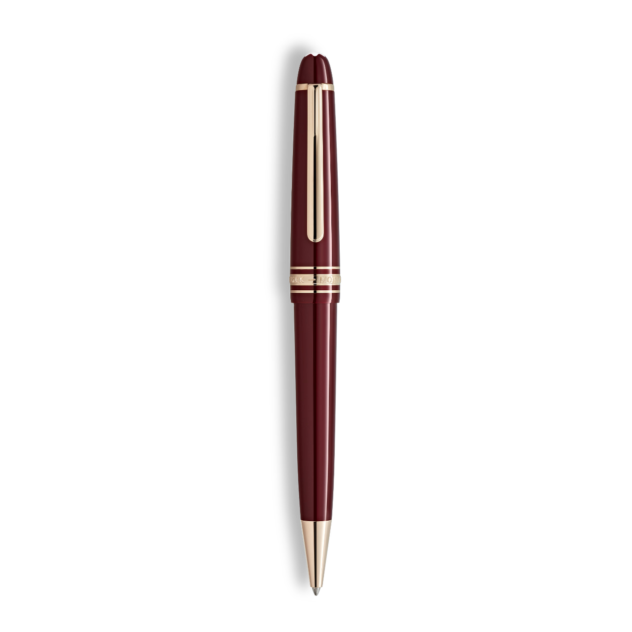 Montblanc Meisterstück Midsize Burgundy Red Ballpoint