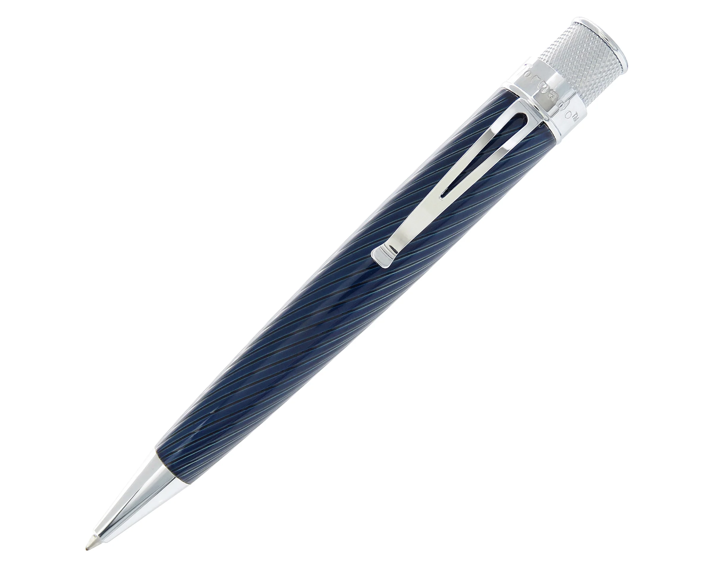 Retro 51 Tornado Big Shot Bronx Blue Rollerball - Pencraft the boutique