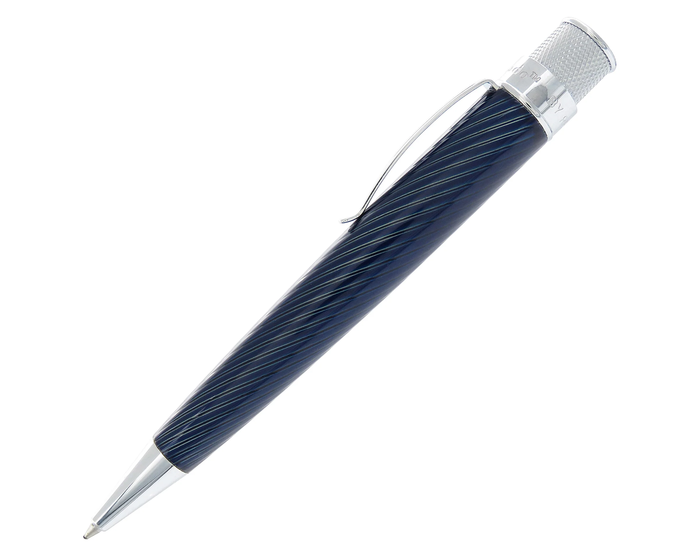 Retro 51 Tornado Big Shot Bronx Blue Rollerball - Pencraft the boutique