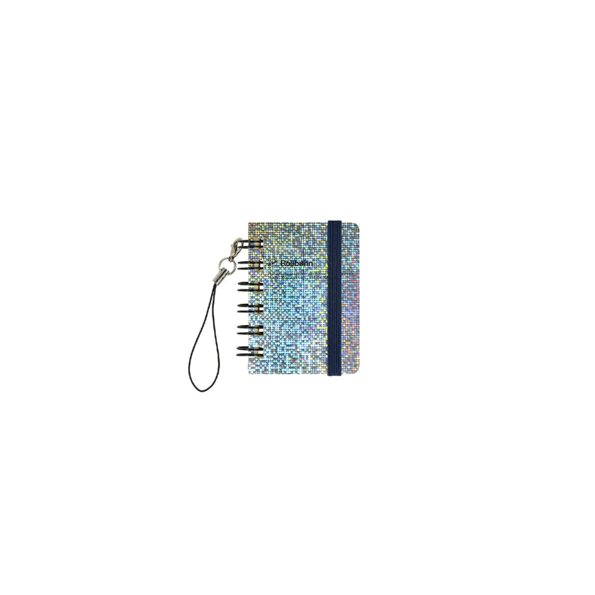 Delfonics Rollbahn Spiral Notebook Metallic Hologram Micro