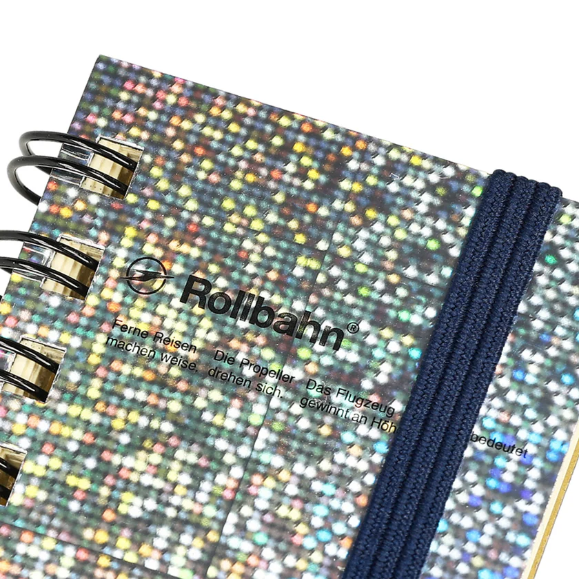 Delfonics Rollbahn Spiral Notebook Metallic Hologram Micro