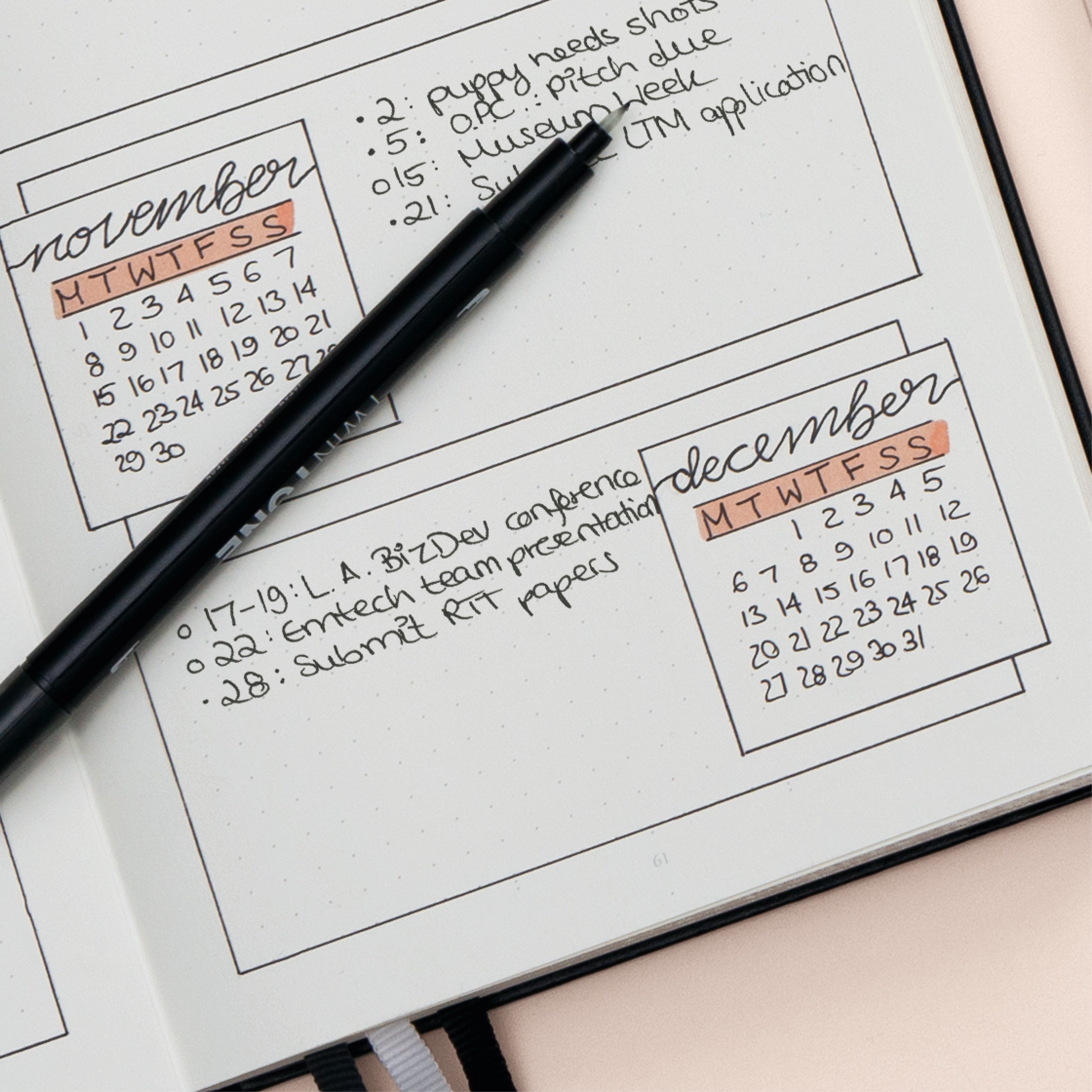 Leuchtturm1917 Bullet Journal Edition 2 Medium (A5) Purple