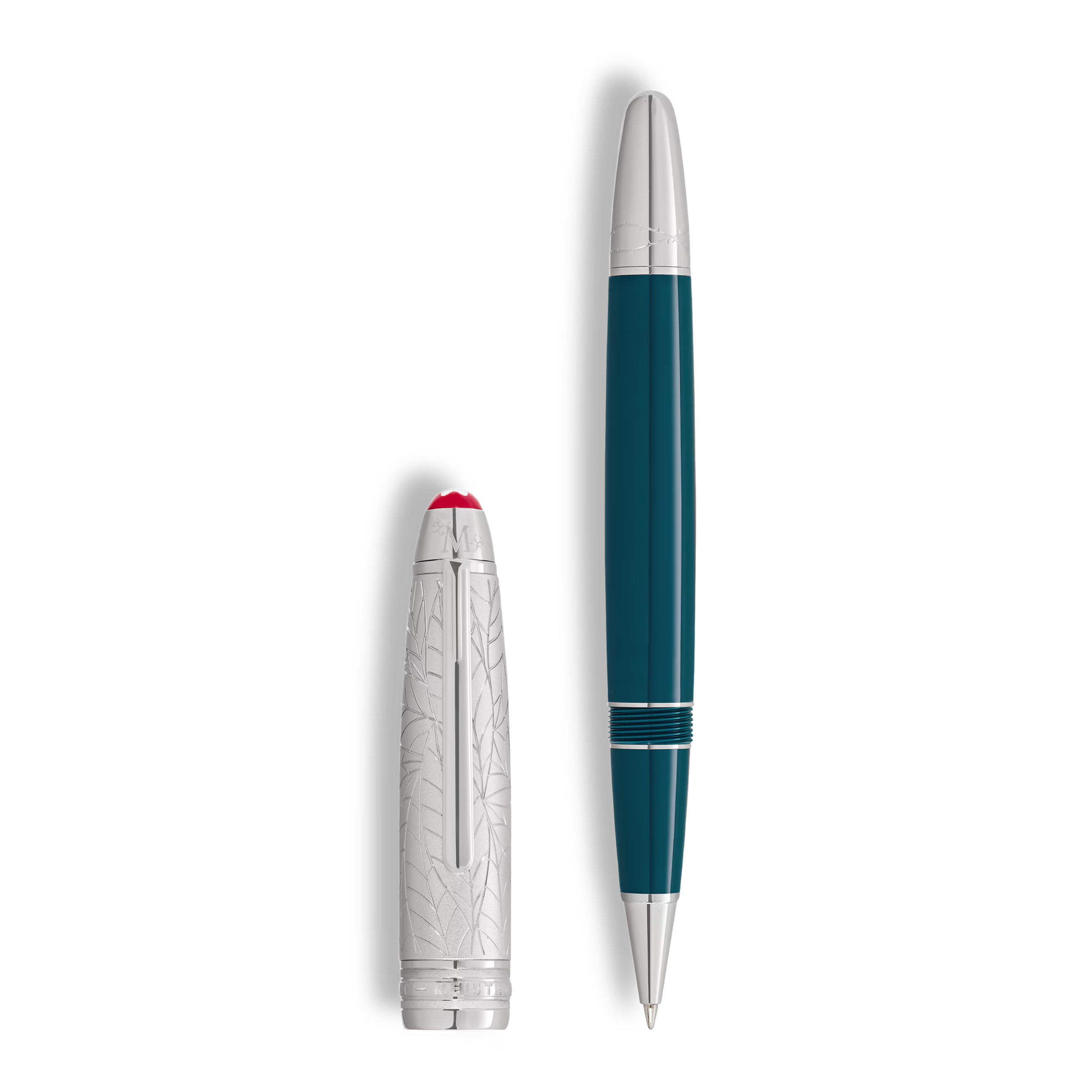 Montblanc Meisterstuck Romeo and Juliet Doue LeGrand Teal Rollerball