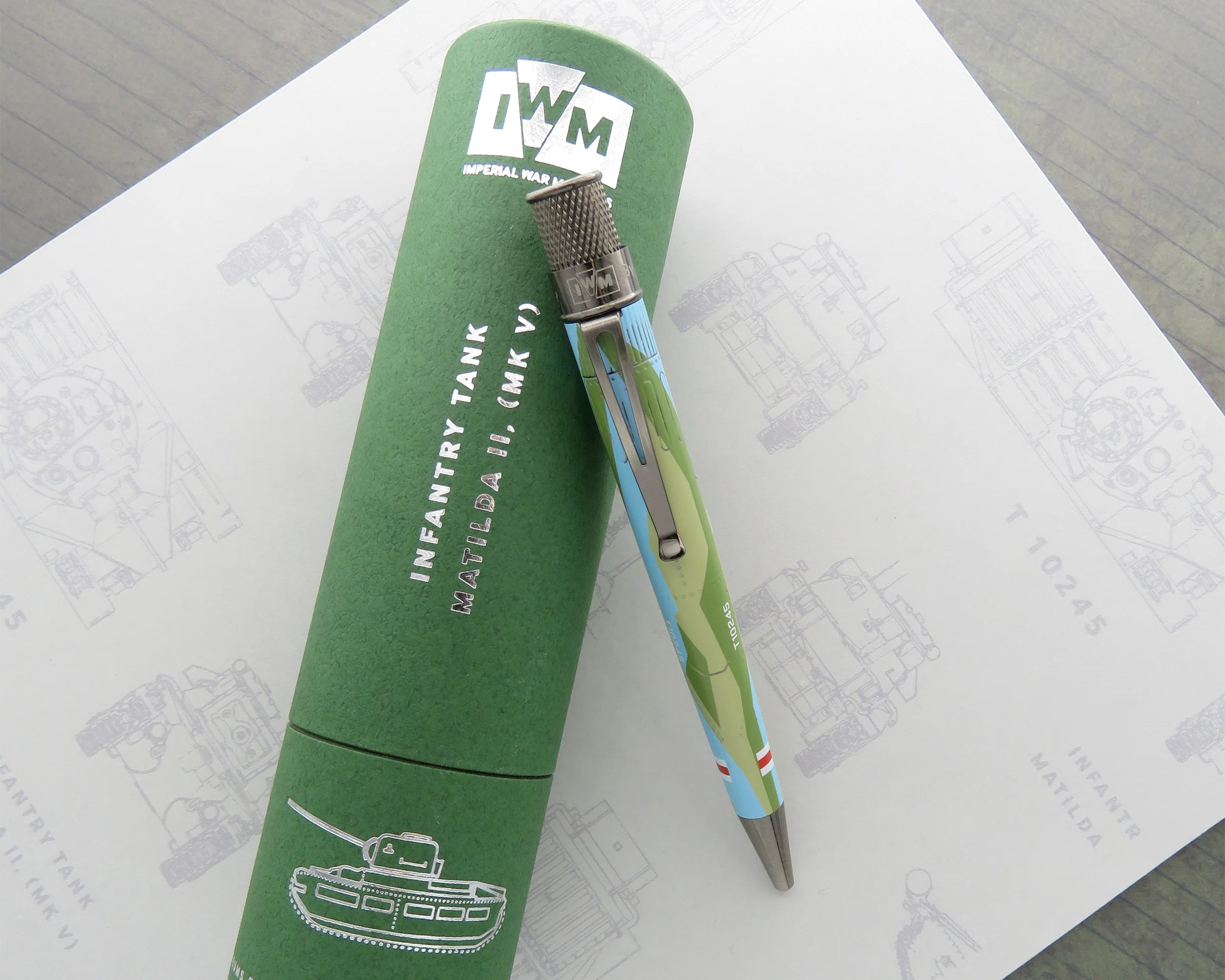 Retro 51 Tornado Imperial War Museums Matilda Tank Rollerball