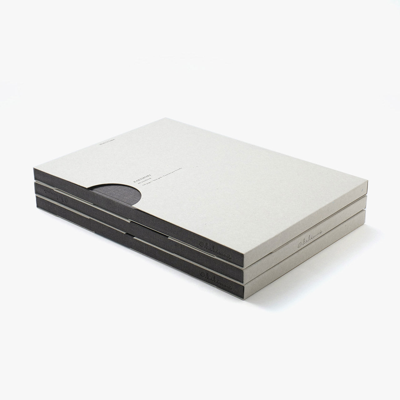 Kakimori Notebook A5 Grey - Pencraft the boutique