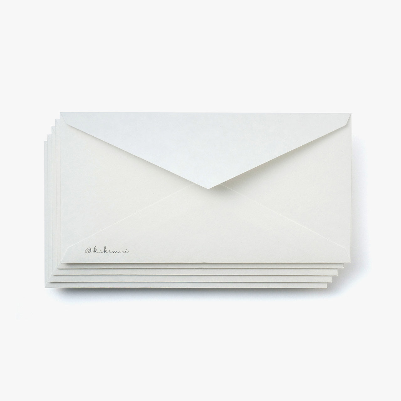 Kakimori Letter Stationery Envelope White 5 Pack - Pencraft the boutique
