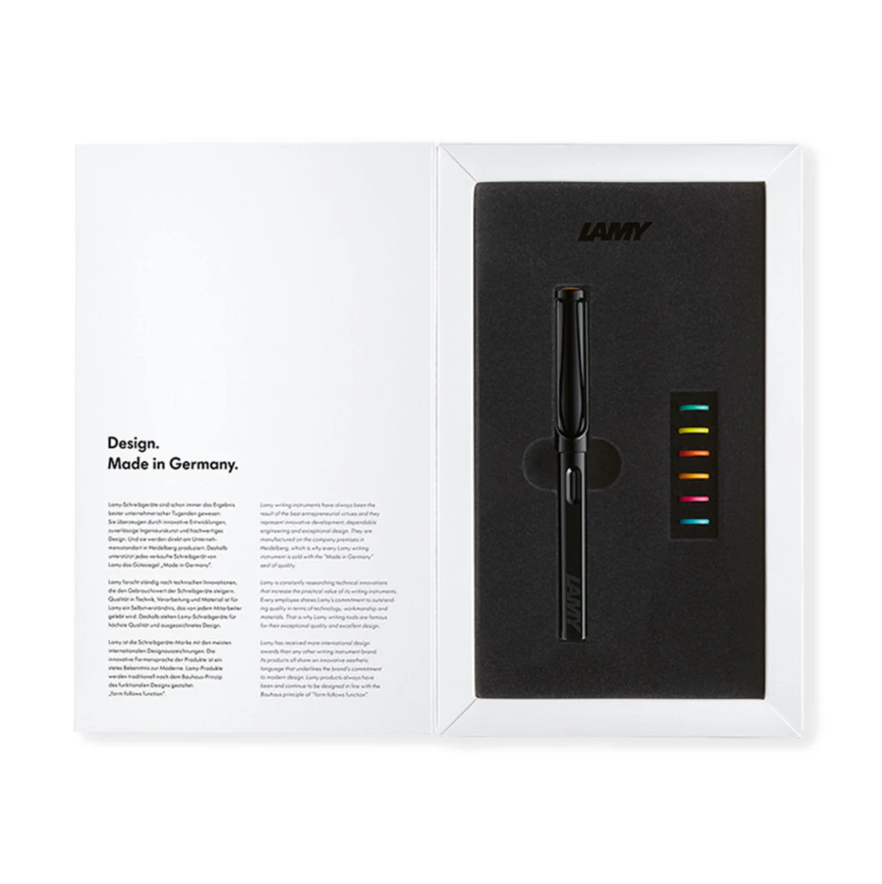 LAMY Safari Special Edition Multi Black Fountain Pen