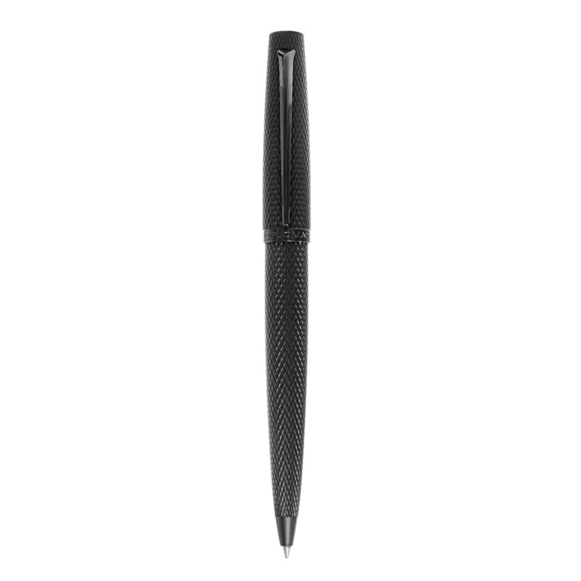 Diplomat Viper Black Guilloche Ballpoint - Pencraft the boutique