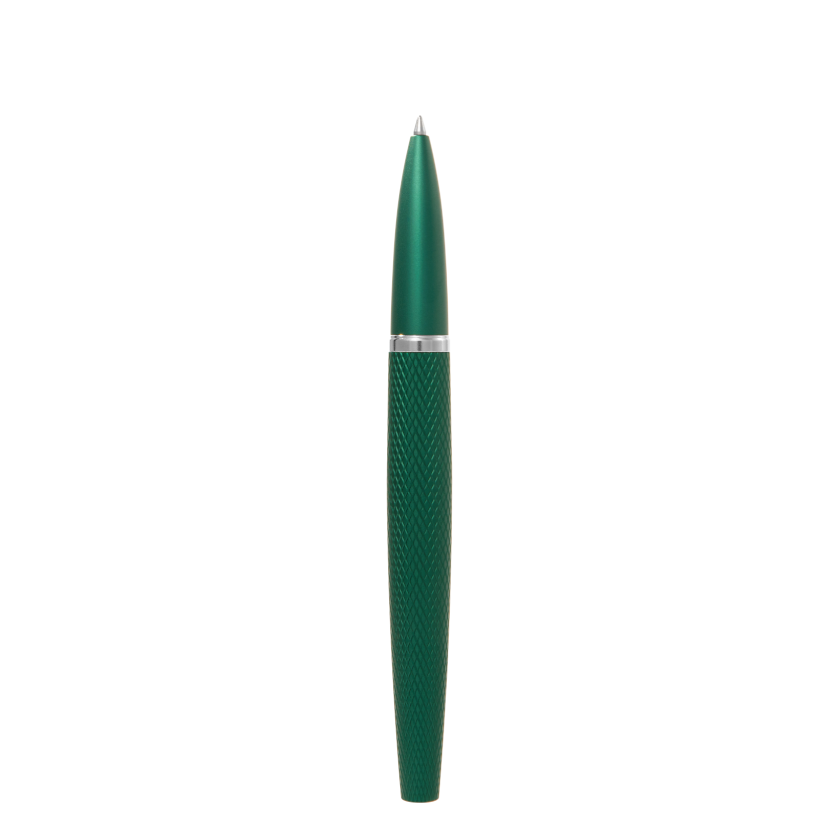 Diplomat Viper Green Guilloche Rollerball