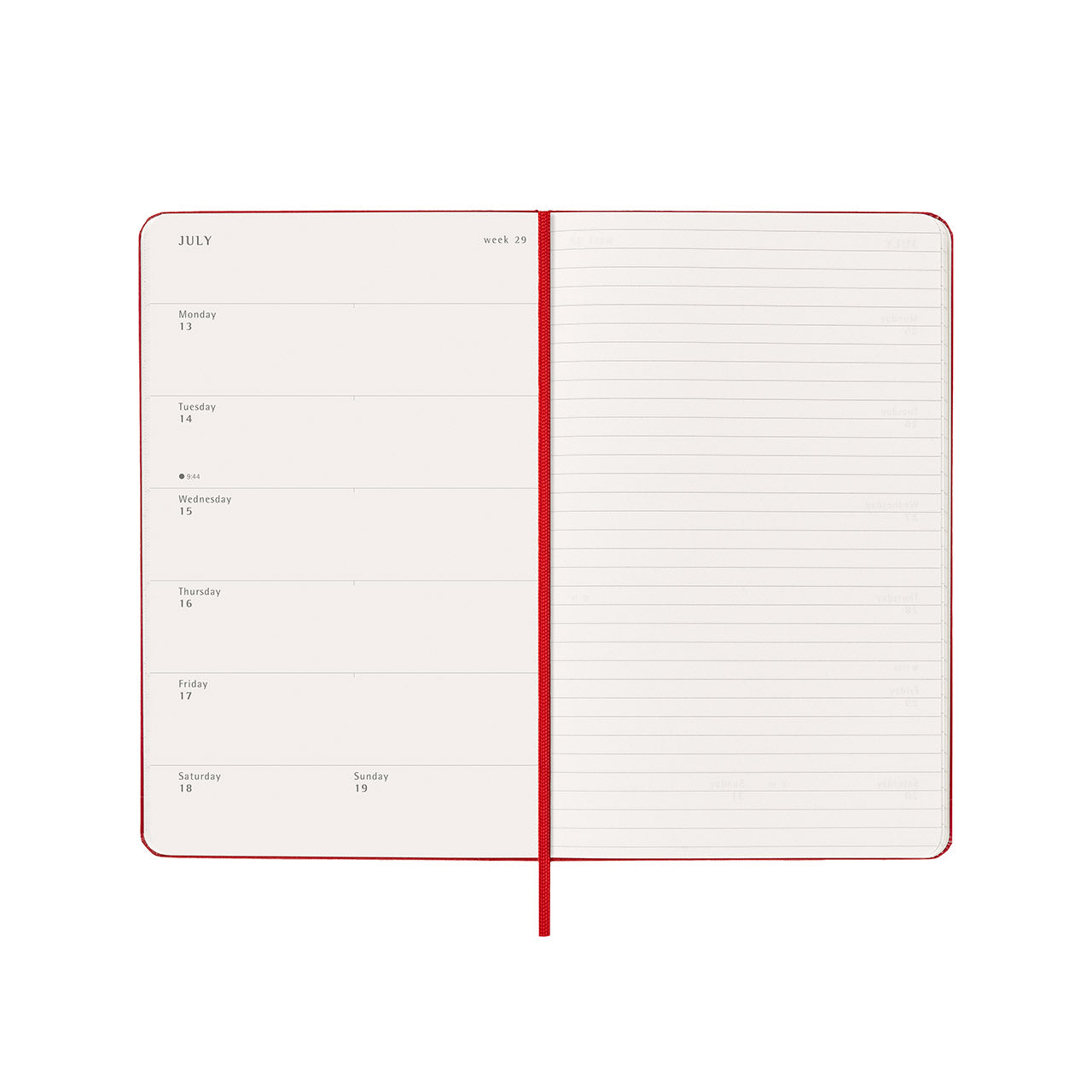 Moleskine 2026 Hard Cover Diary Weekly Notebook Large