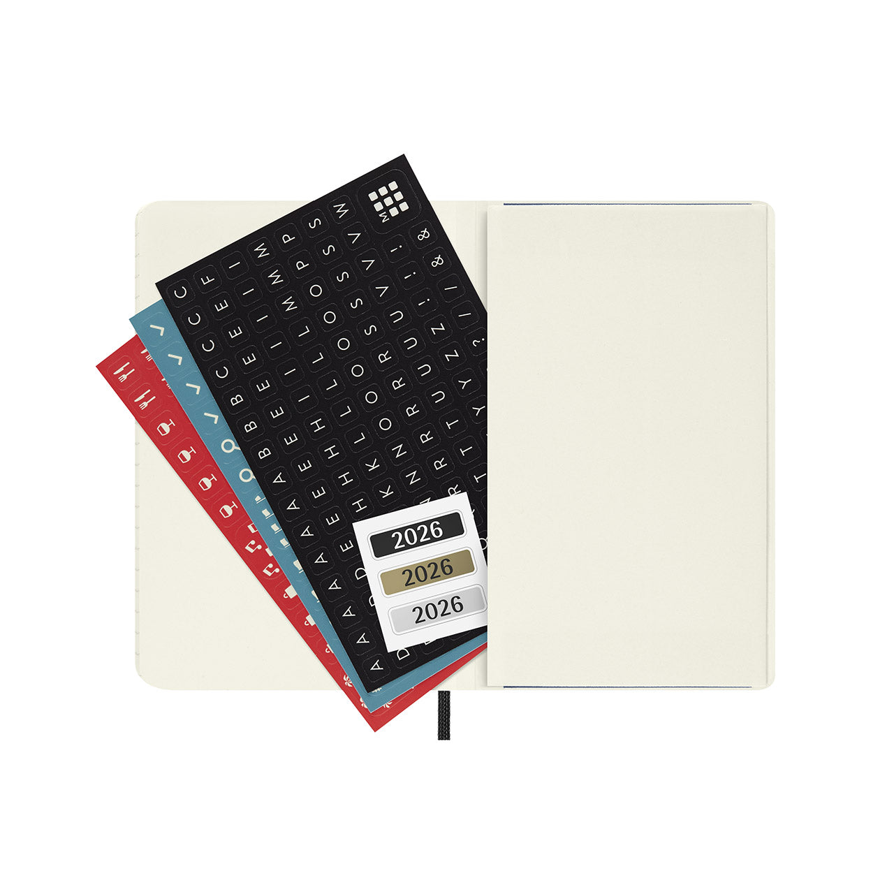 Moleskine 2026 Soft Cover Diary Weekly Notebook Pocket