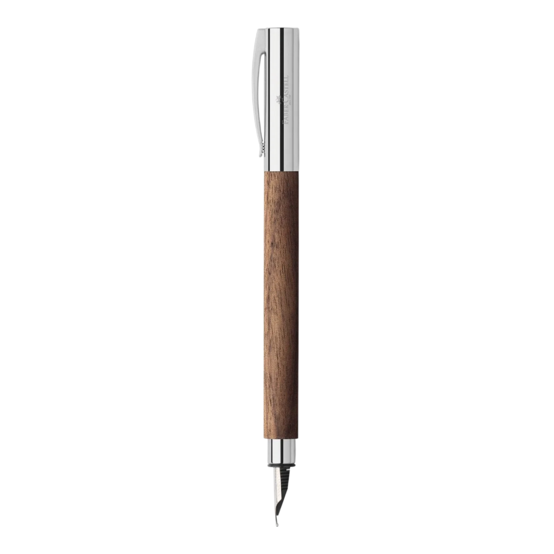 Faber Castell Ambition Walnut Wood Fountain Pen