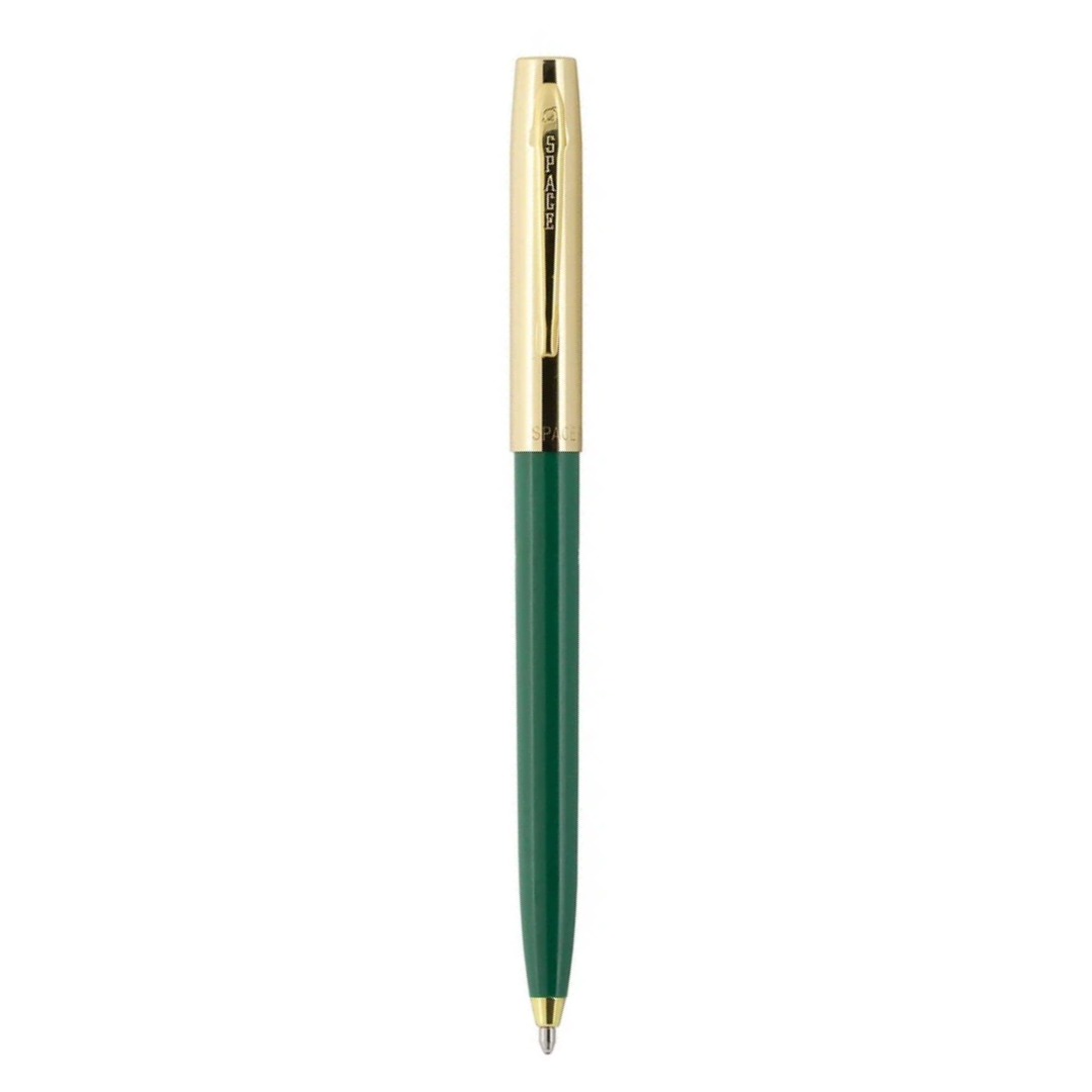 Fisher Apollo Cap-O-Matic Green Gold Ballpoint