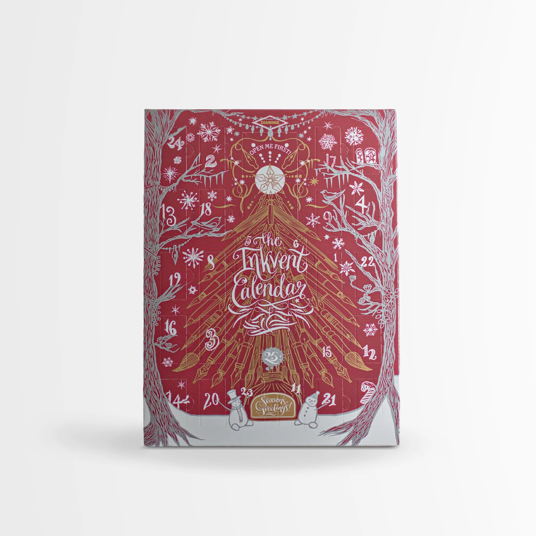 Diamine Inkvent Calendar Burgundy Edition 2026