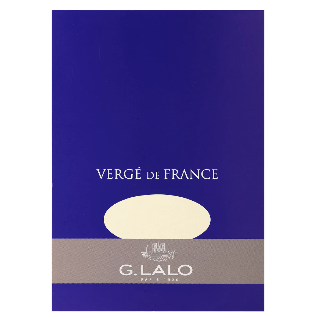 G.Lalo Verge de France Writing Pad A5 Ivory