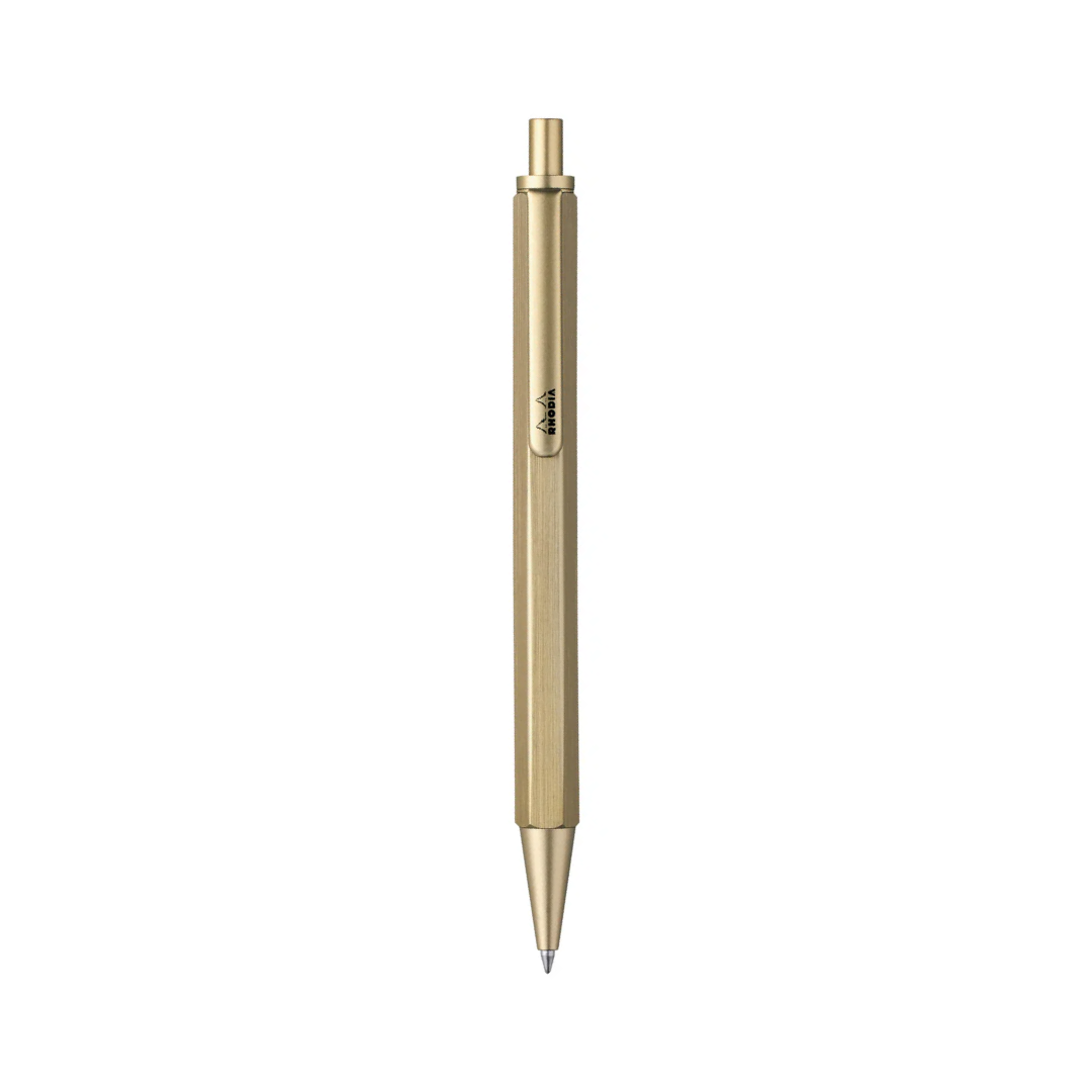 Rhodia ScRipt Ballpoint Gold