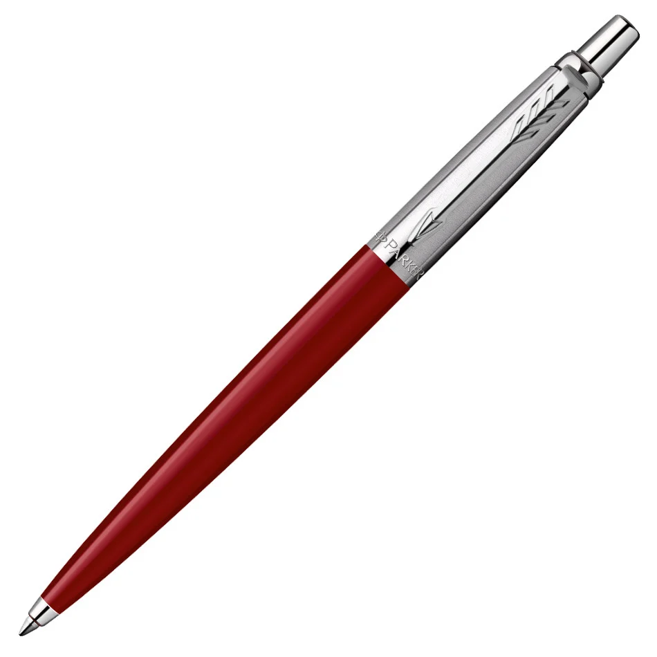 Parker Jotter Red Chrome Trim Ballpoint (Hangsell)