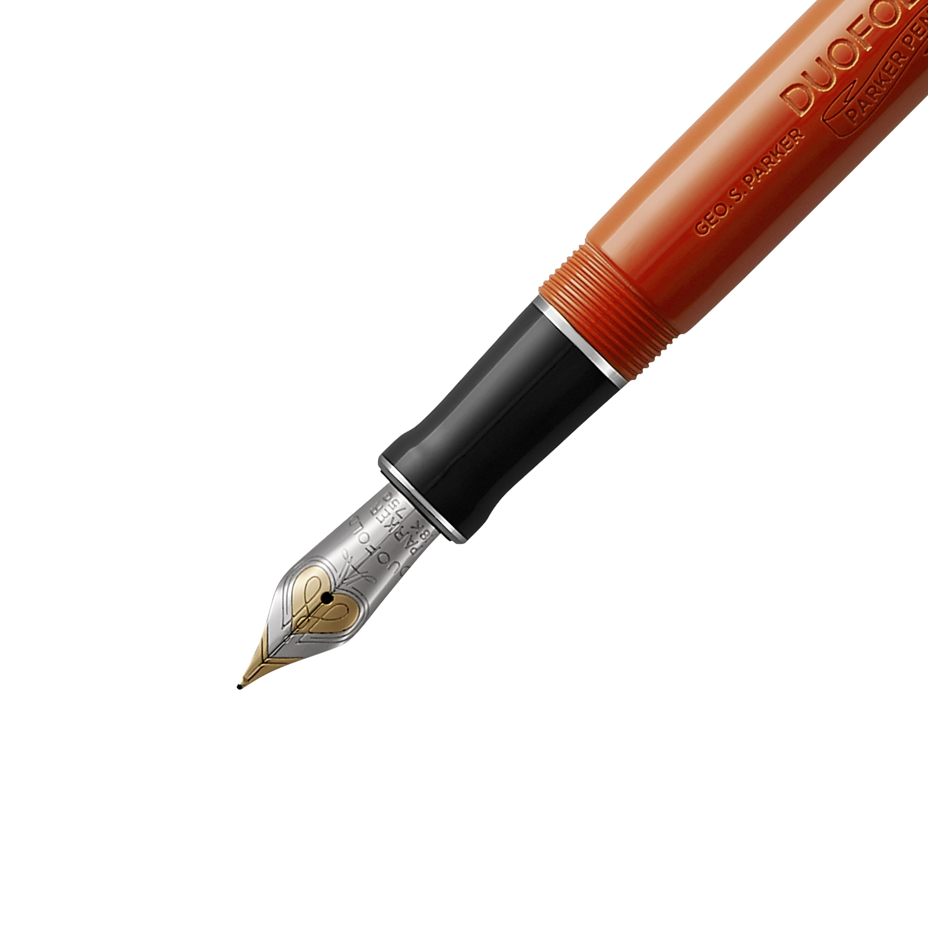 Parker Duofold Classic Big Red Vintage Fountain Pen, Medium - Pencraft the boutique