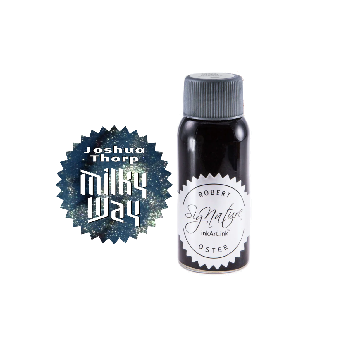 Robert Oster Signature Shake n Shimmy Ink Bottle Joshua Thorp Milky Way - Pencraft the boutique