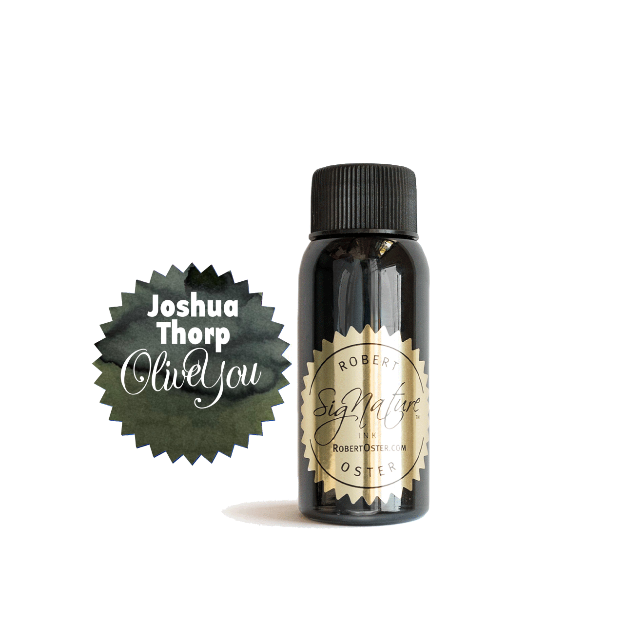 Robert Oster Signature Ink Bottle Joshua Thorp Olive You - Pencraft the boutique