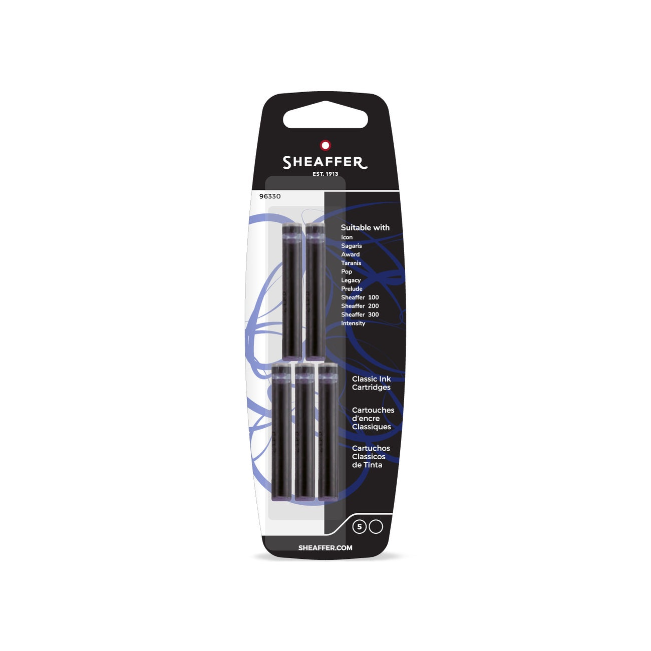 Sheaffer Ink Cartridge JET Black