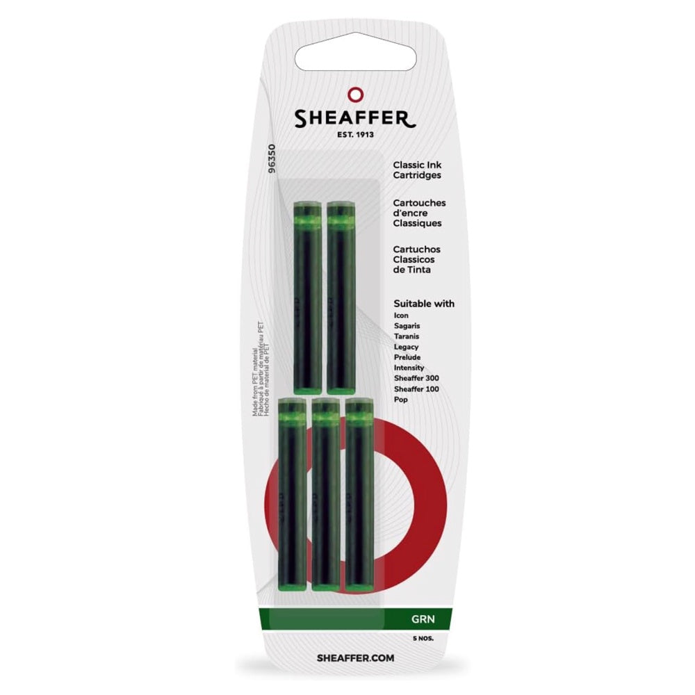 Sheaffer Ink Cartridge Green
