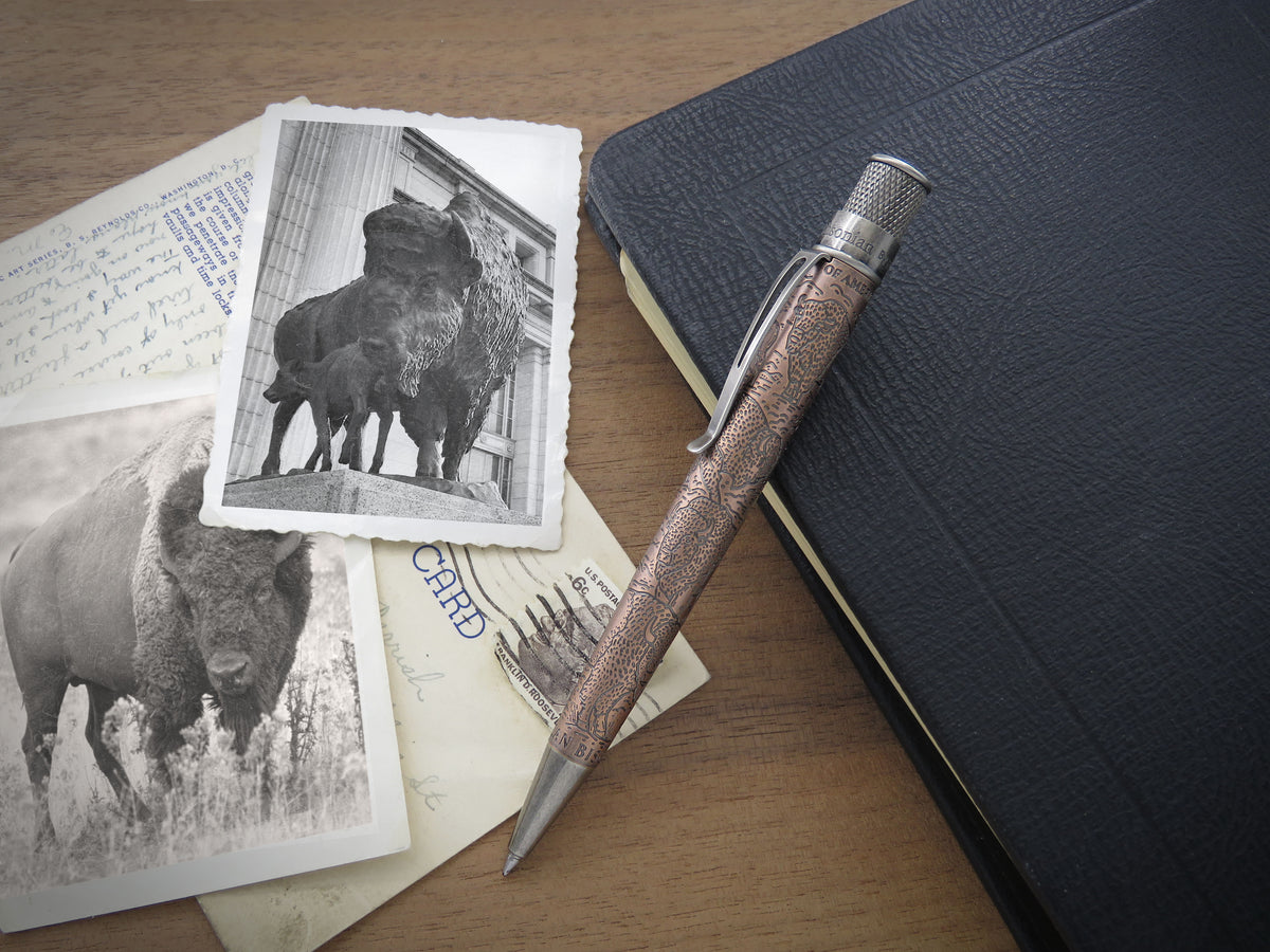 Retro 51 Tornado Smithsonian Bison Strong Rollerball
