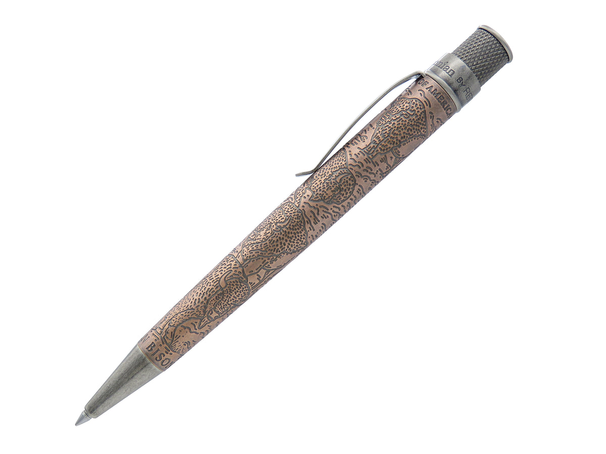 Retro 51 Tornado Smithsonian Bison Strong Rollerball