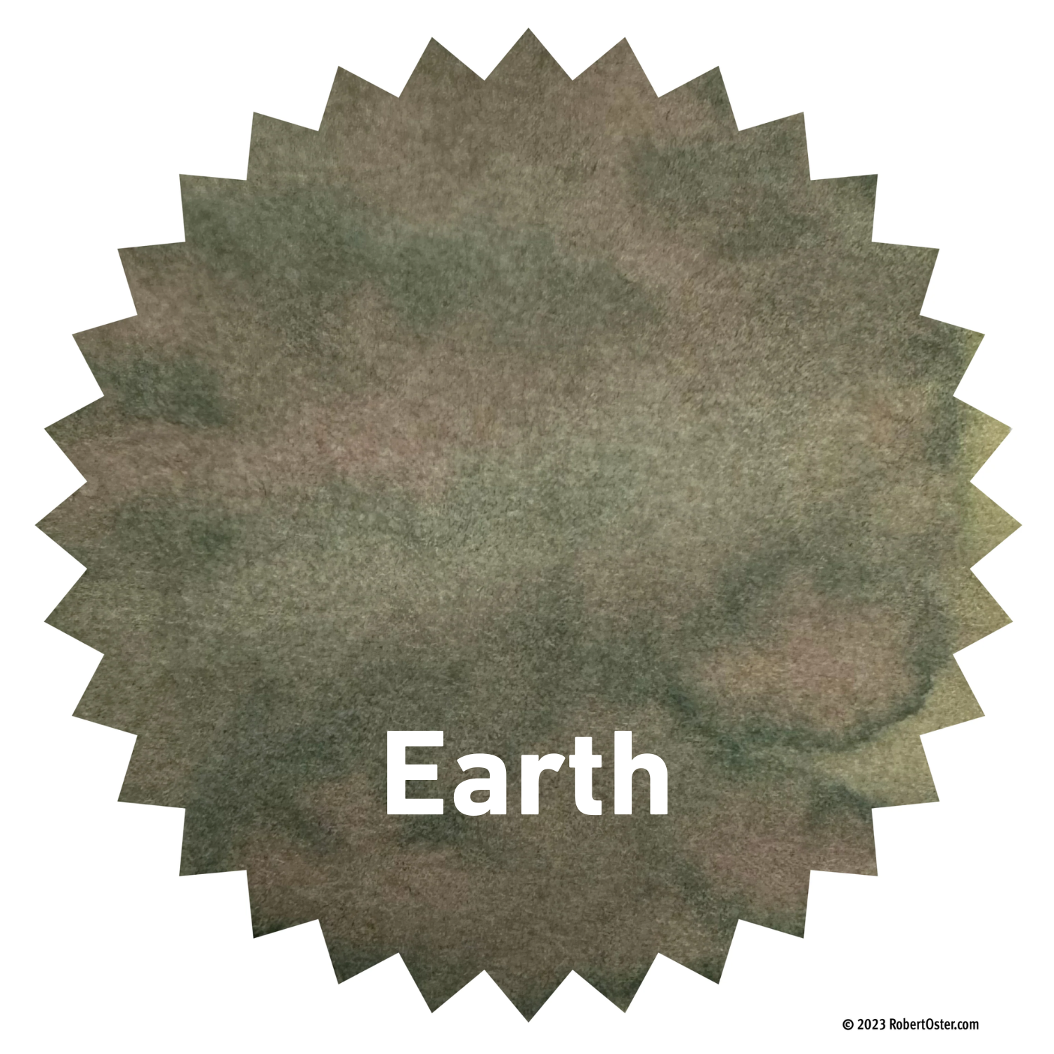 Robert Oster bottle ink, Earth, 50ml
