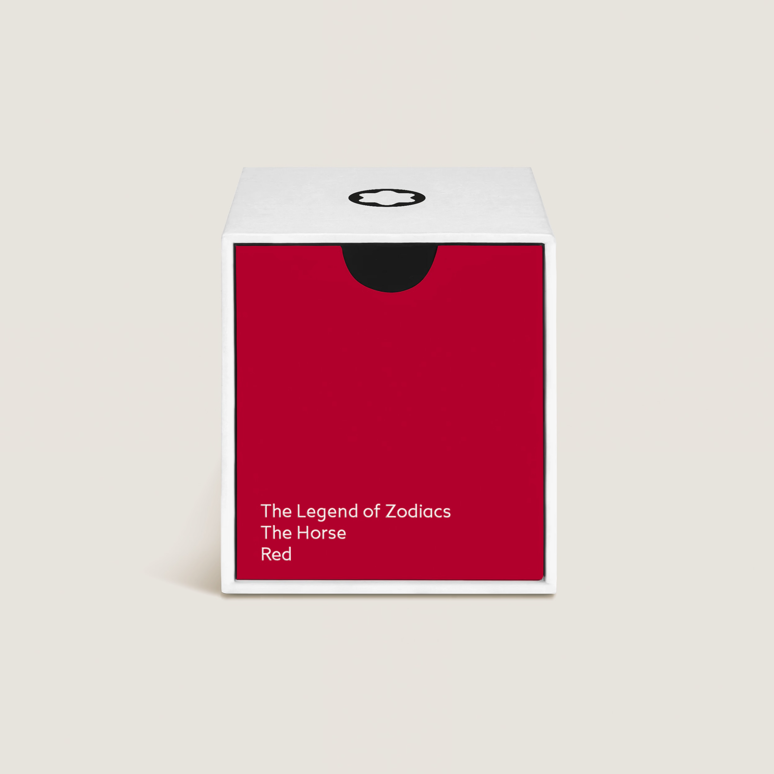 Montblanc Ink Bottle Legend Of the Zodiac Horse Red 50ml - Pencraft the boutique