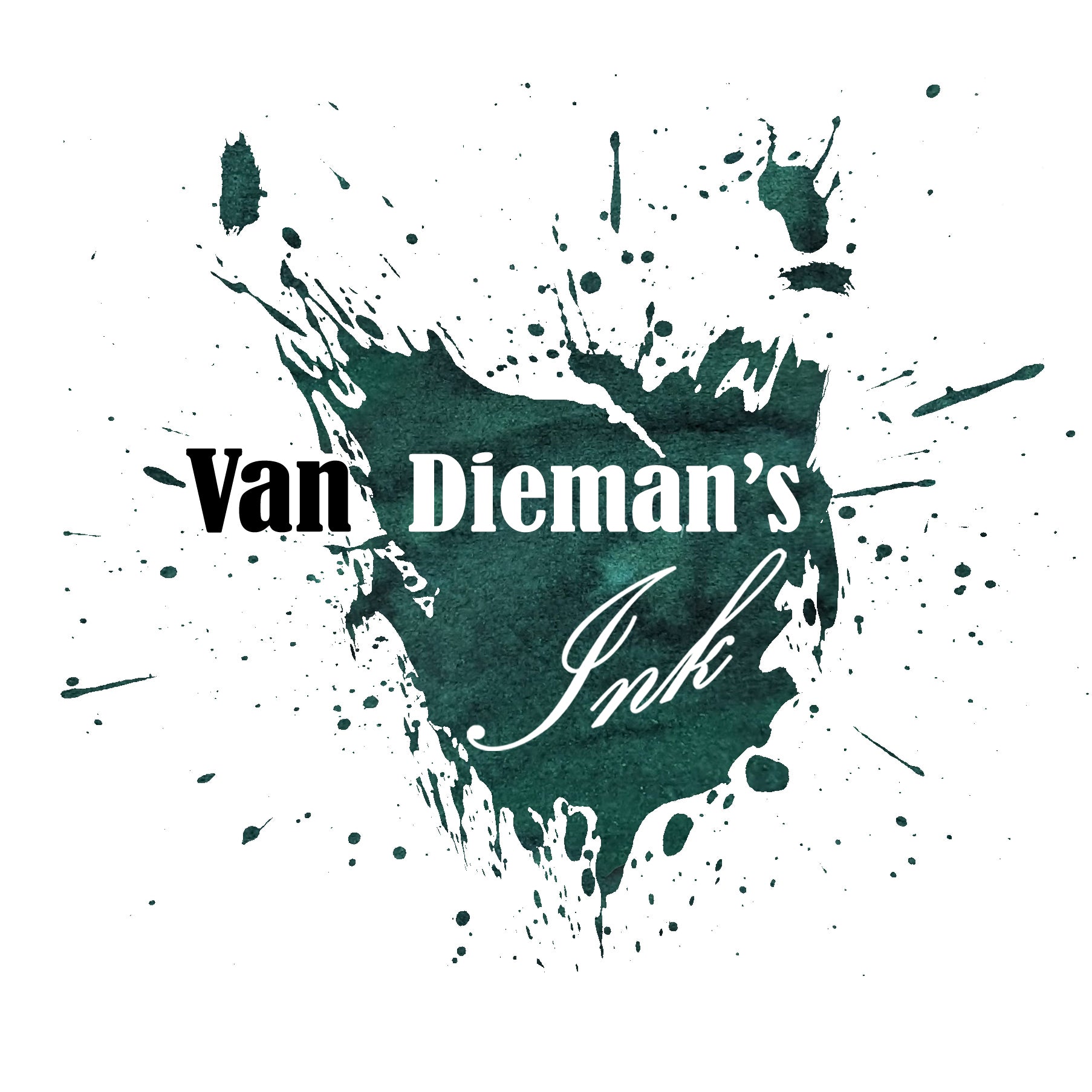 VAN DIEMAN'S INK Pencraft the Boutique Fountain Green Ink Bottle 30ml - Pencraft the boutique