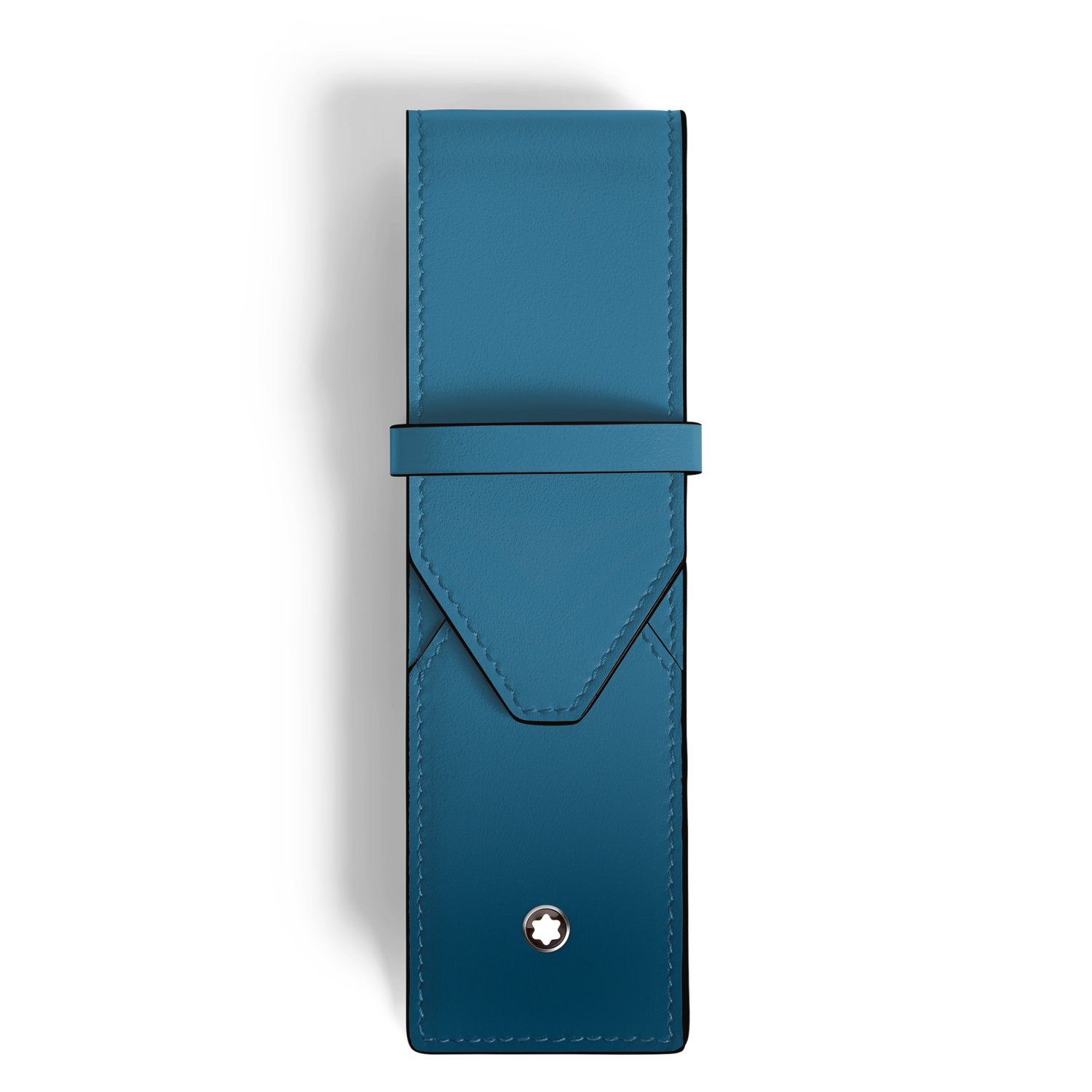 Montblanc Meisterstuck 2 Pen Pouch Sfumato Smoky Blue - Pencraft the boutique