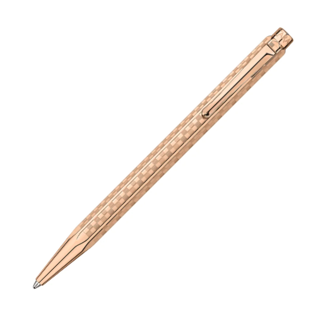 Caran d'Ache Ecridor Damier Gilded Rose Gold Ballpoint