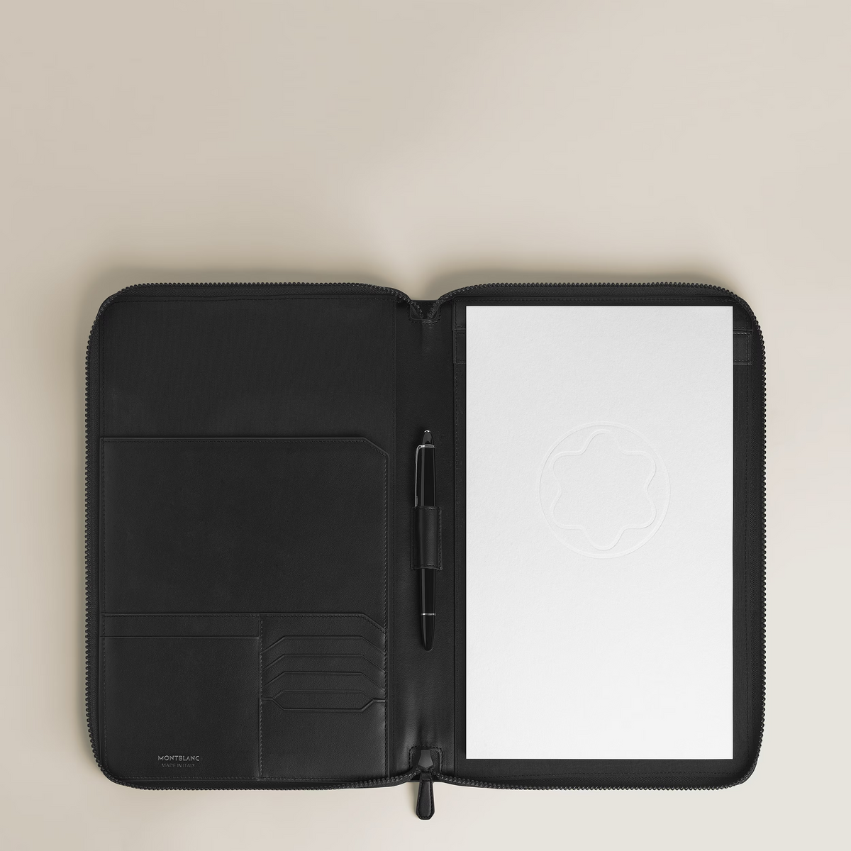Montblanc Extreme Medium Notebook Holder with Zip Black