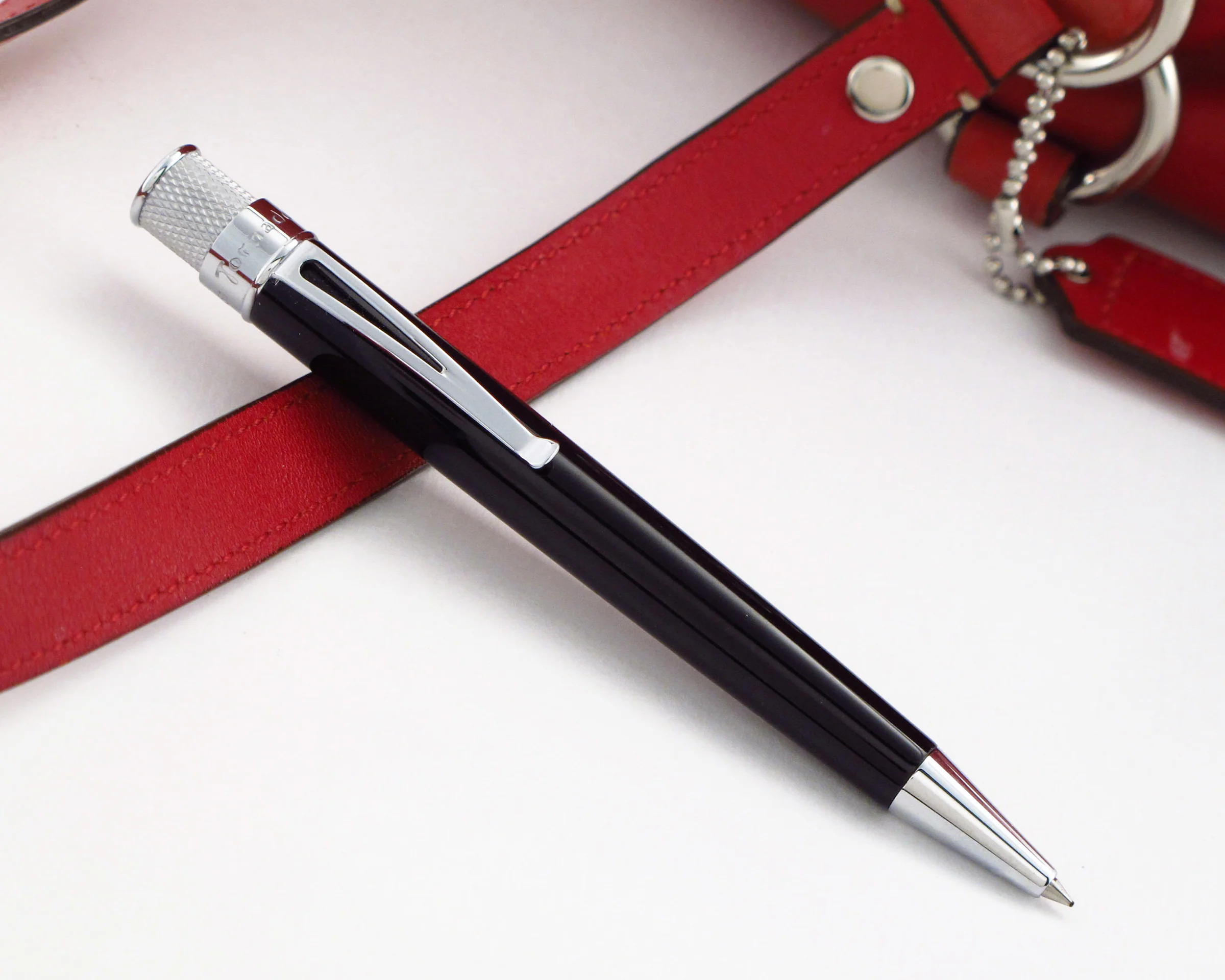 Retro 51 Tornado Classic Lacquer Black Rollerball