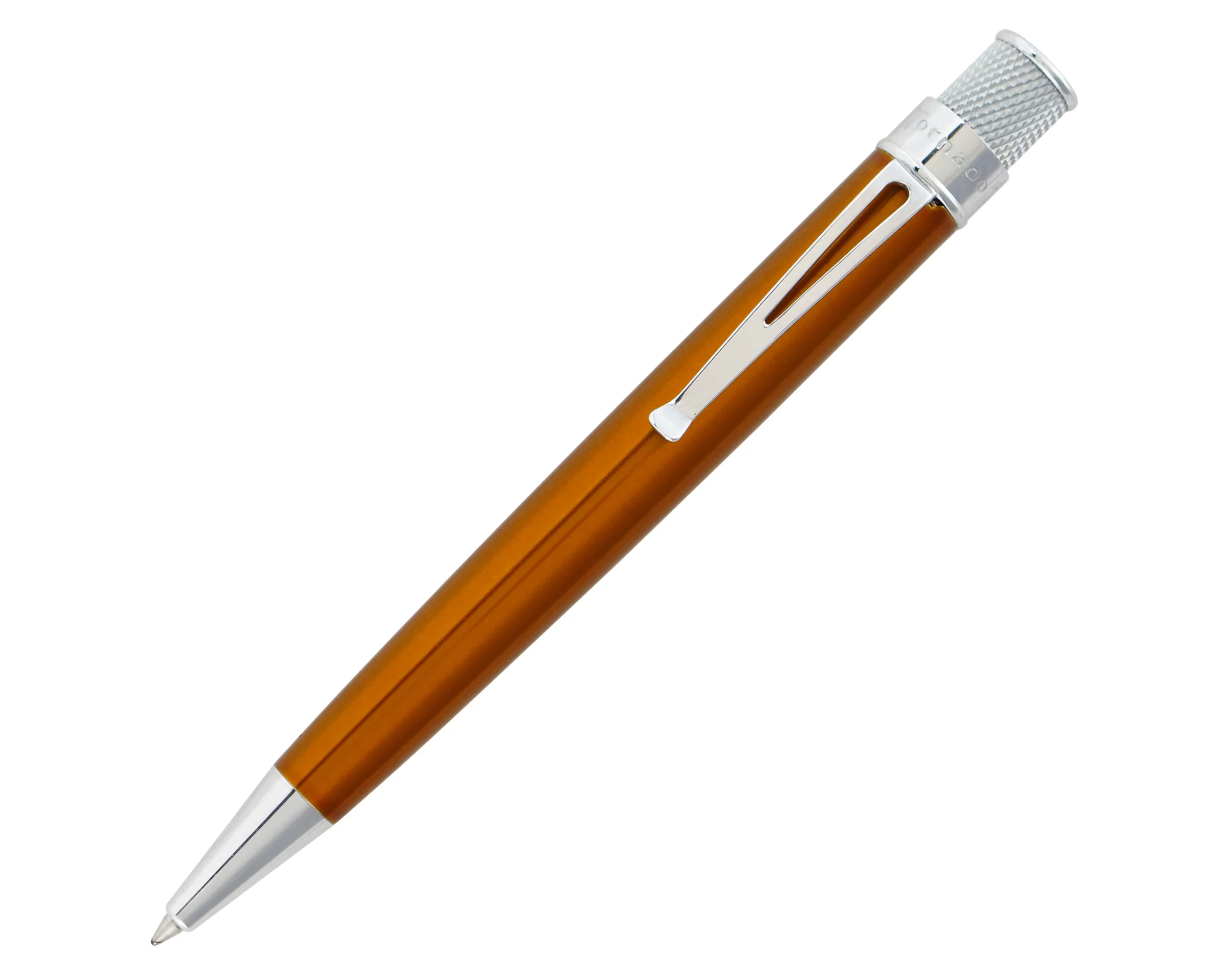 Retro 51 Tornado Classic Lacquer Orange Rollerball - Pencraft the boutique