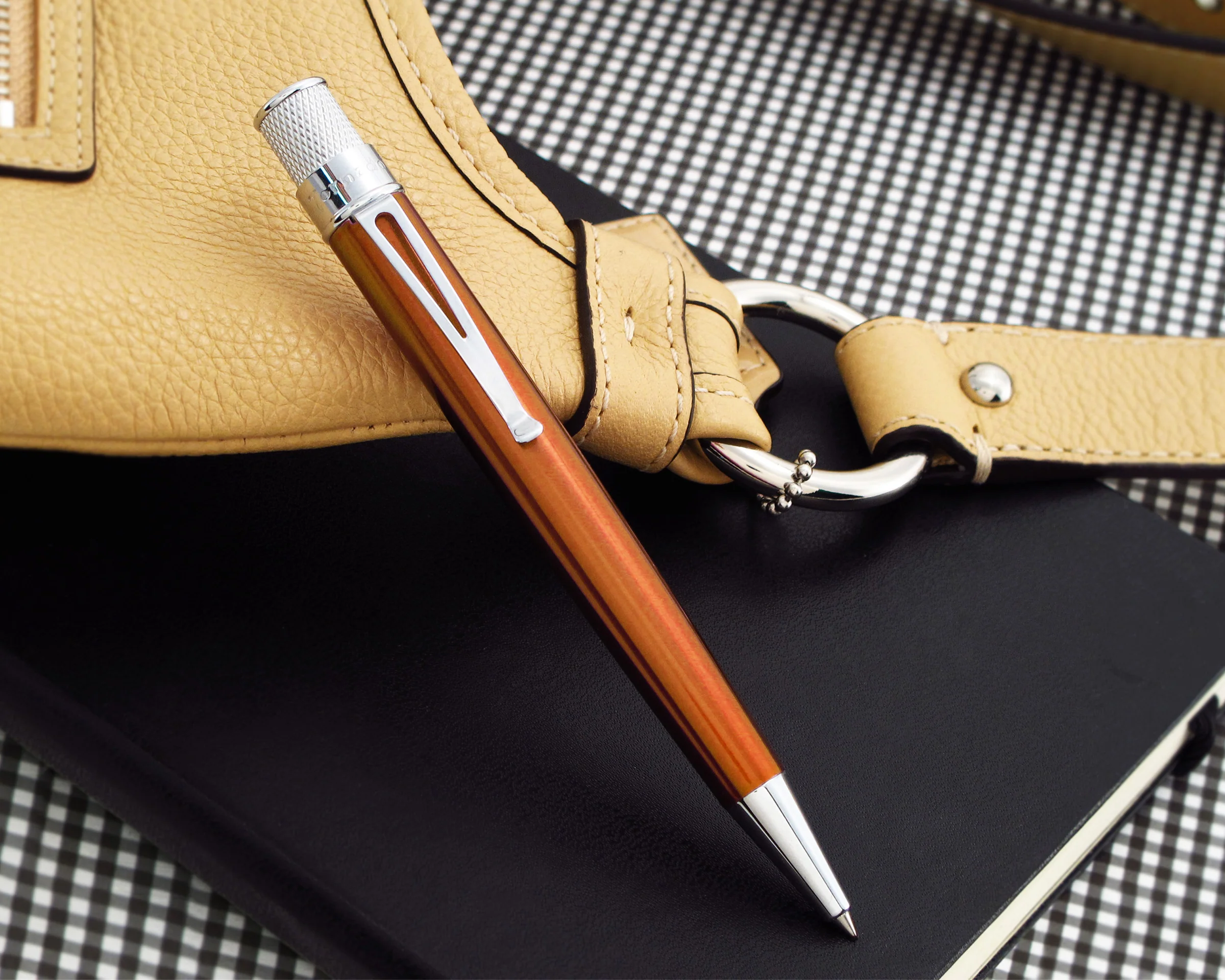Retro 51 Tornado Classic Lacquer Orange Rollerball - Pencraft the boutique