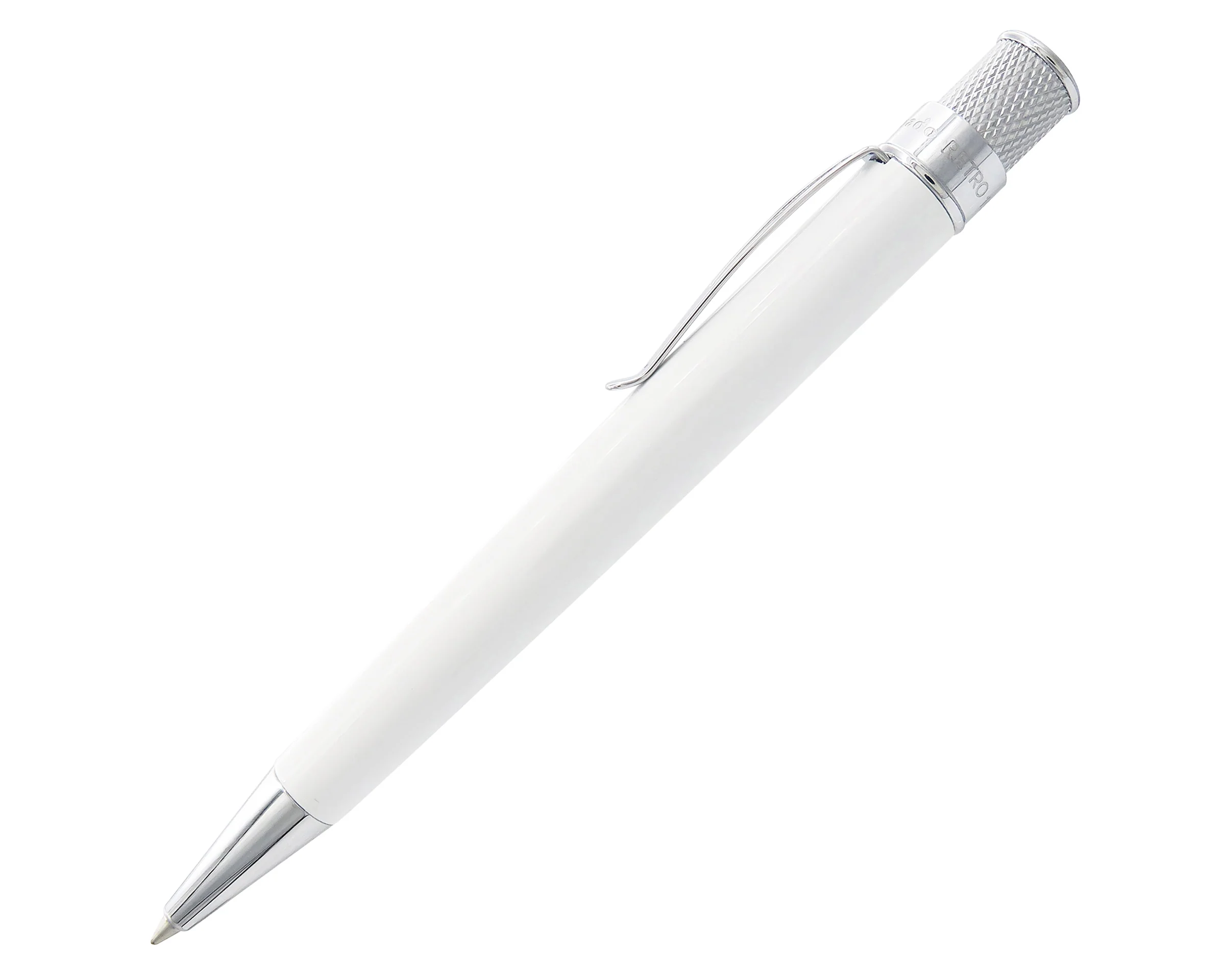 Retro 51 Tornado White Glow In the Dark Rollerball - Pencraft the boutique
