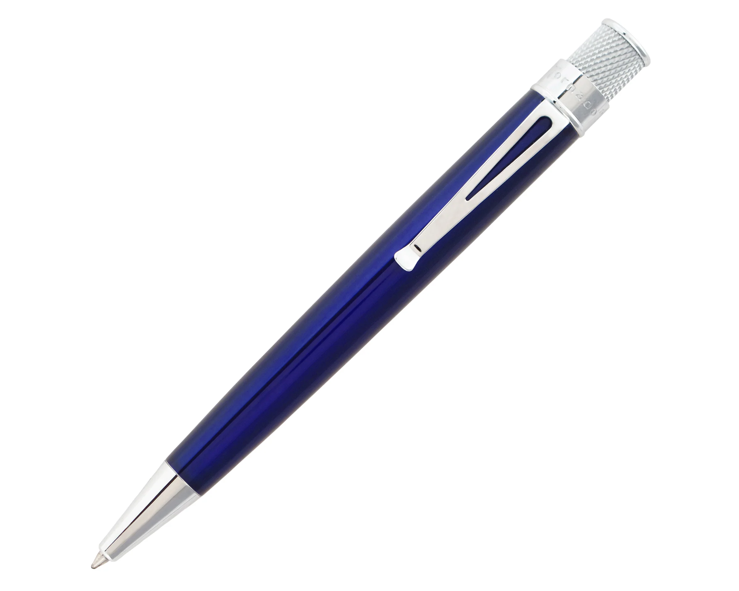 Retro 51 Tornado Classic Lacquer True Blue Rollerball - Pencraft the boutique