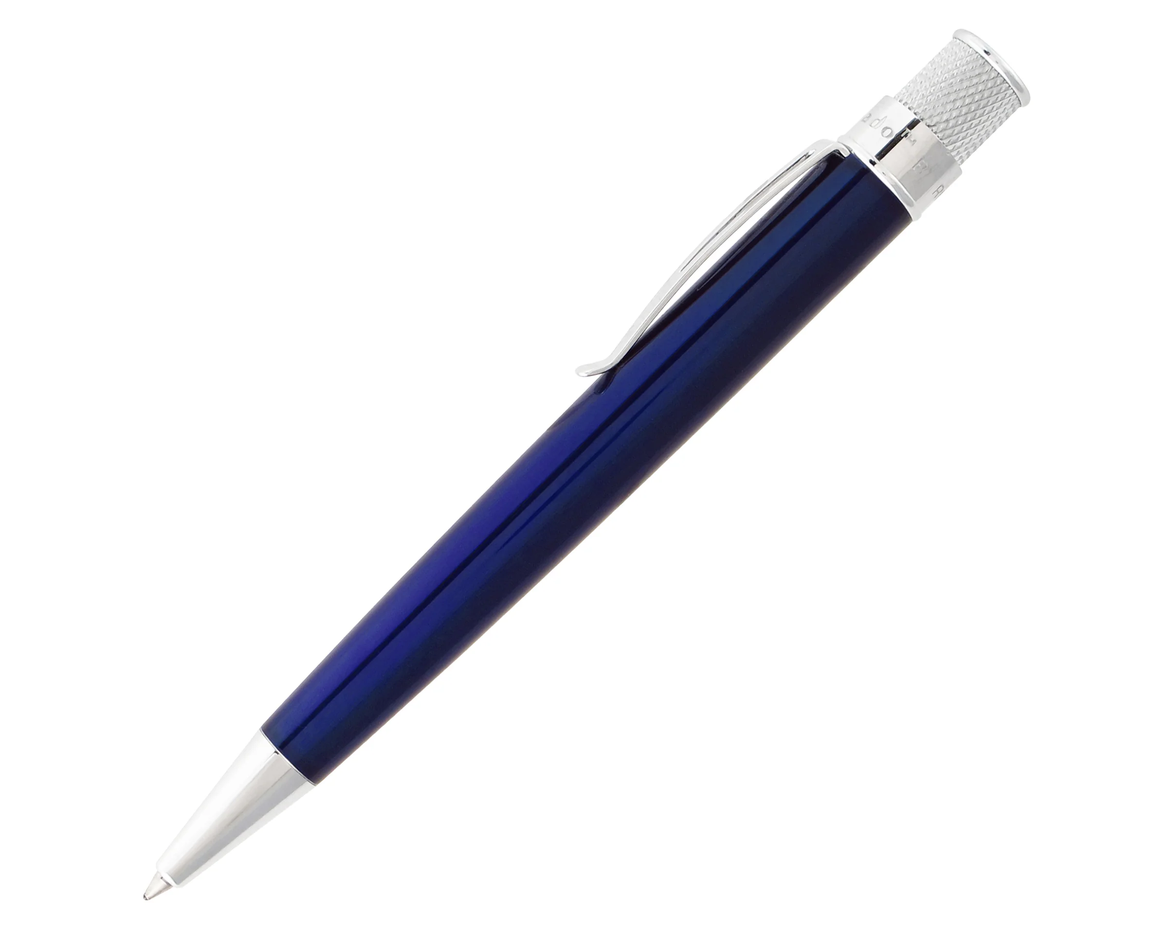 Retro 51 Tornado Classic Lacquer True Blue Rollerball - Pencraft the boutique