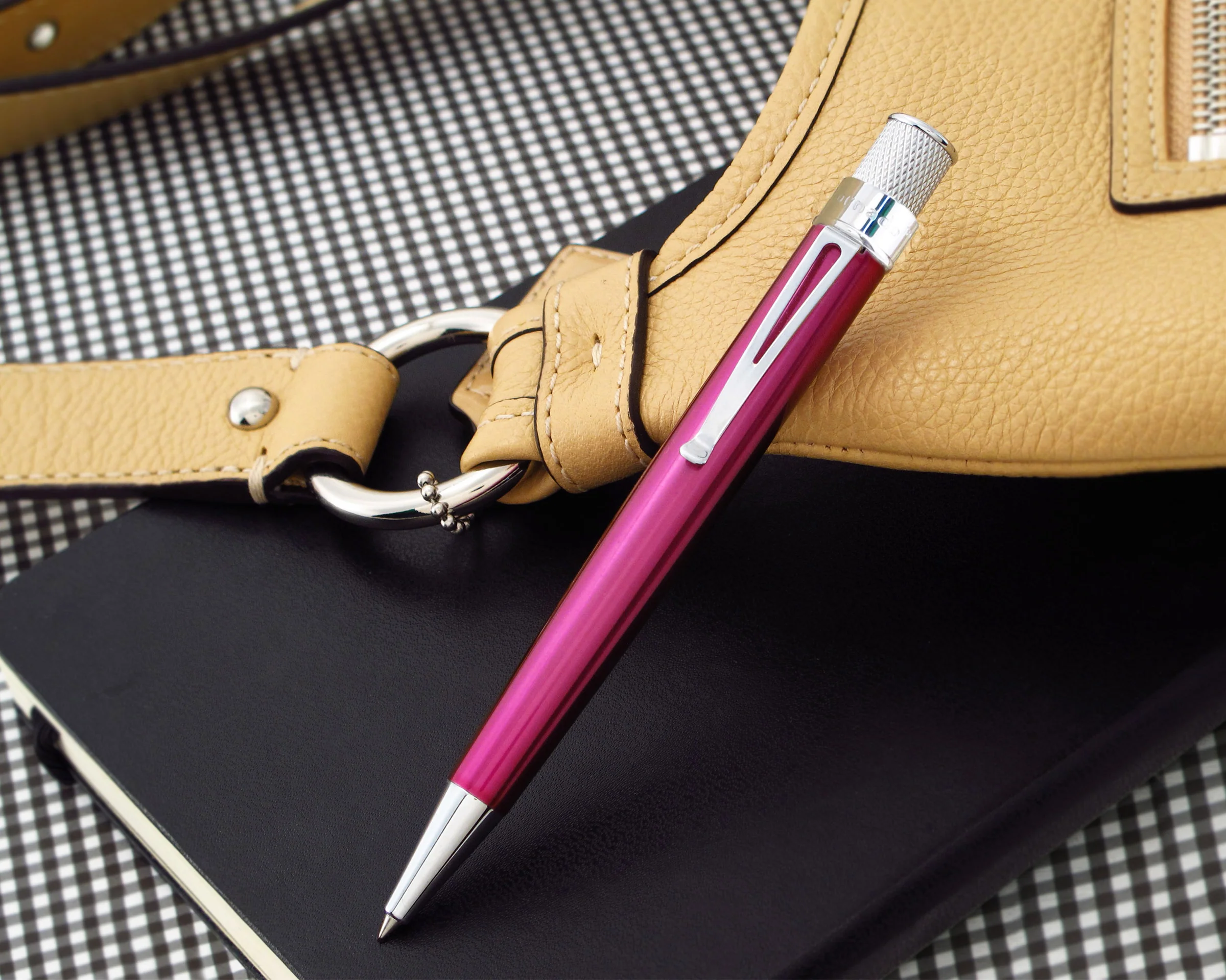 Retro 51 Tornado Classic Lacquer Pink Rollerball - Pencraft the boutique