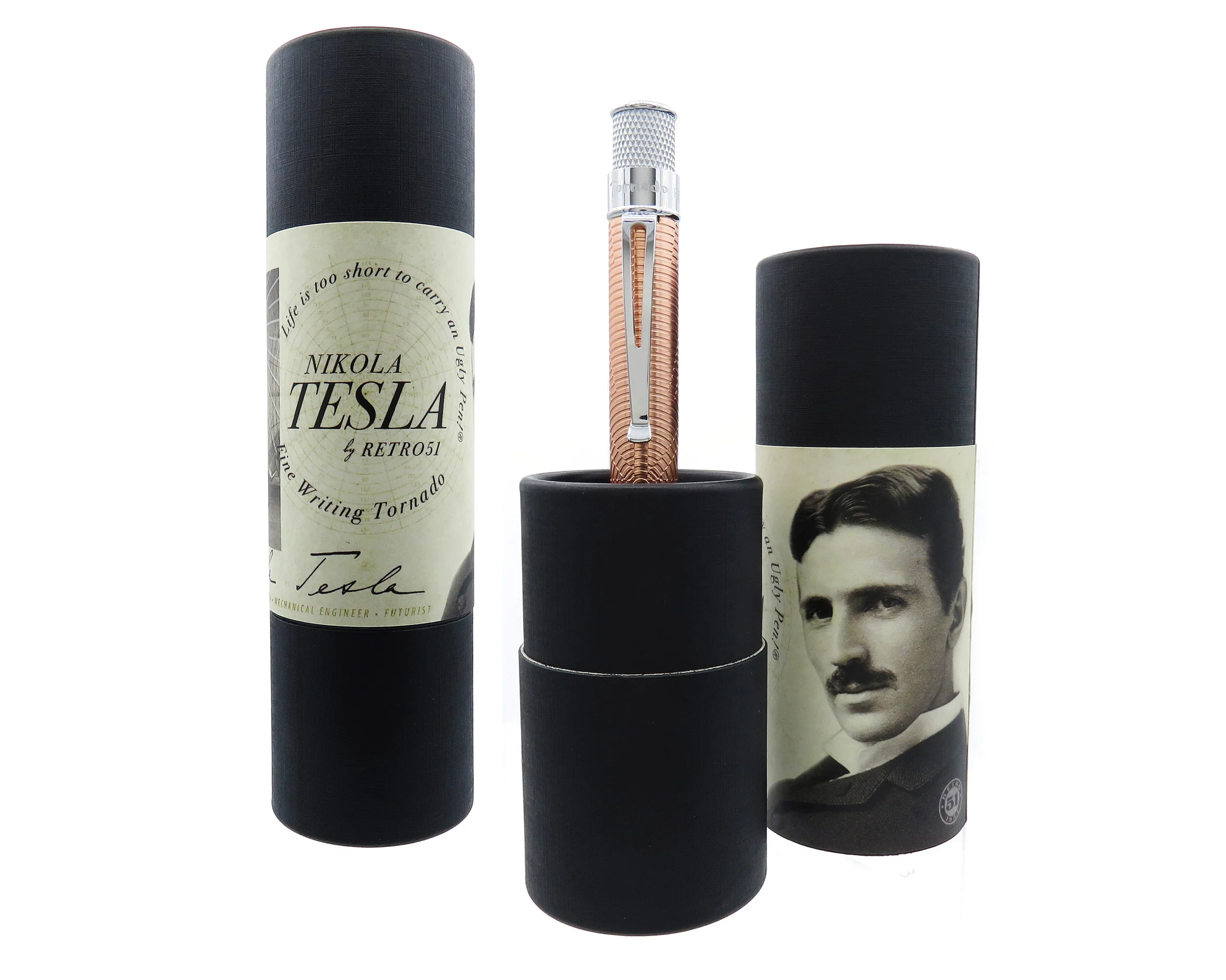 Retro 51 Tornado Vintage Metalsmith Nikola Tesla Rollerball - Pencraft the boutique
