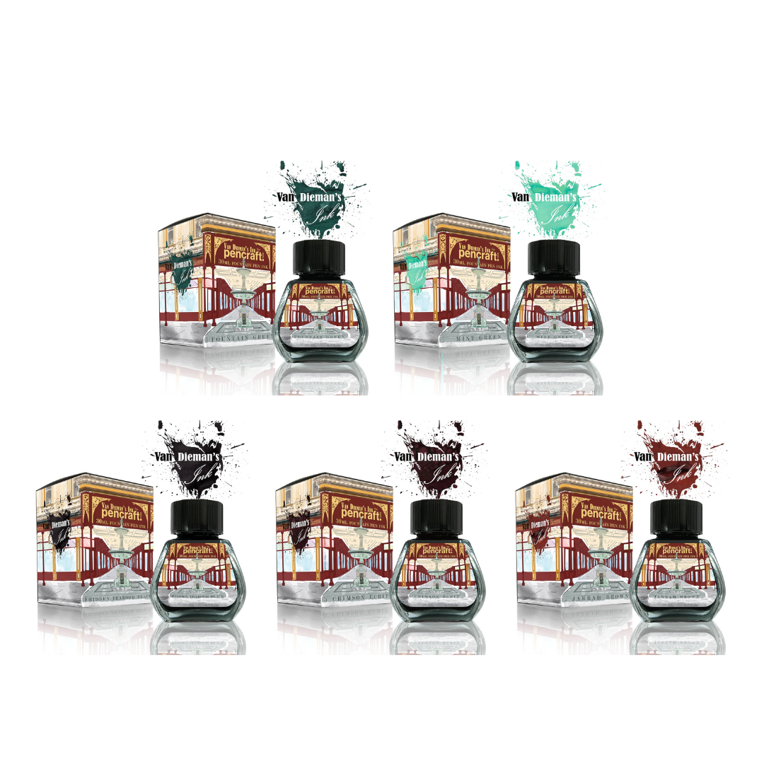 VAN DIEMAN'S INK Pencraft the Boutique Exclusive Ink Set - Pencraft the boutique