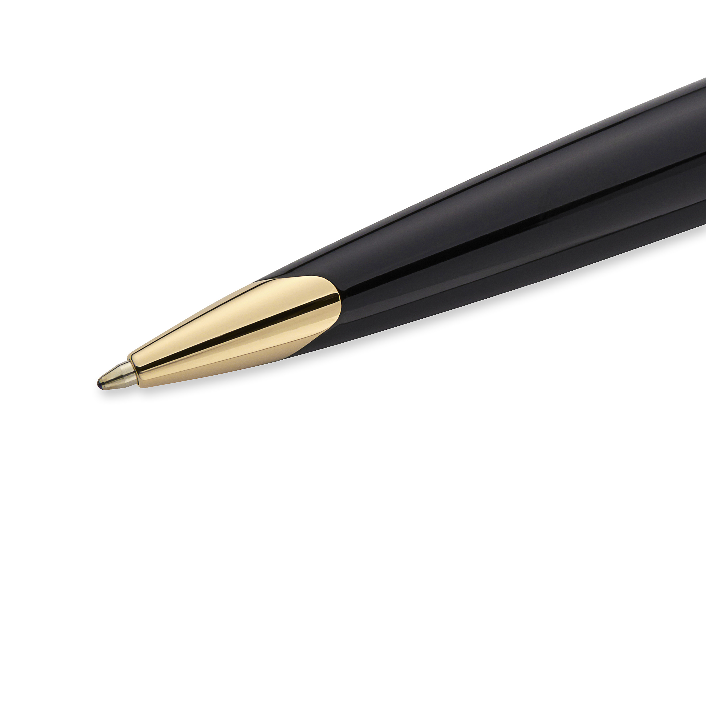 Waterman Carene Deluxe Black Gold Trim Ballpoint - Pencraft the boutique