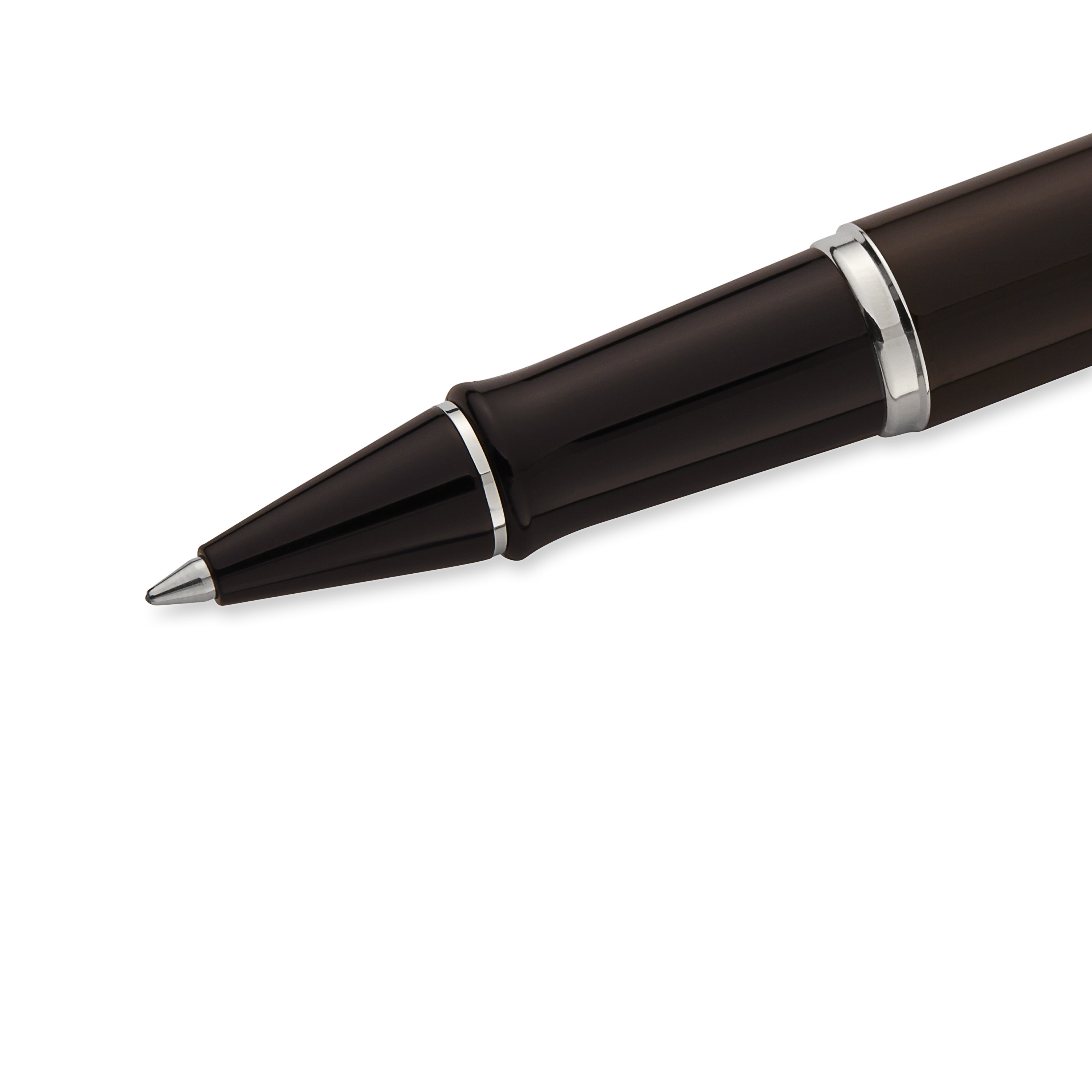 Waterman Expert Black Lacquer Chrome Trim Rollerball - Pencraft the boutique