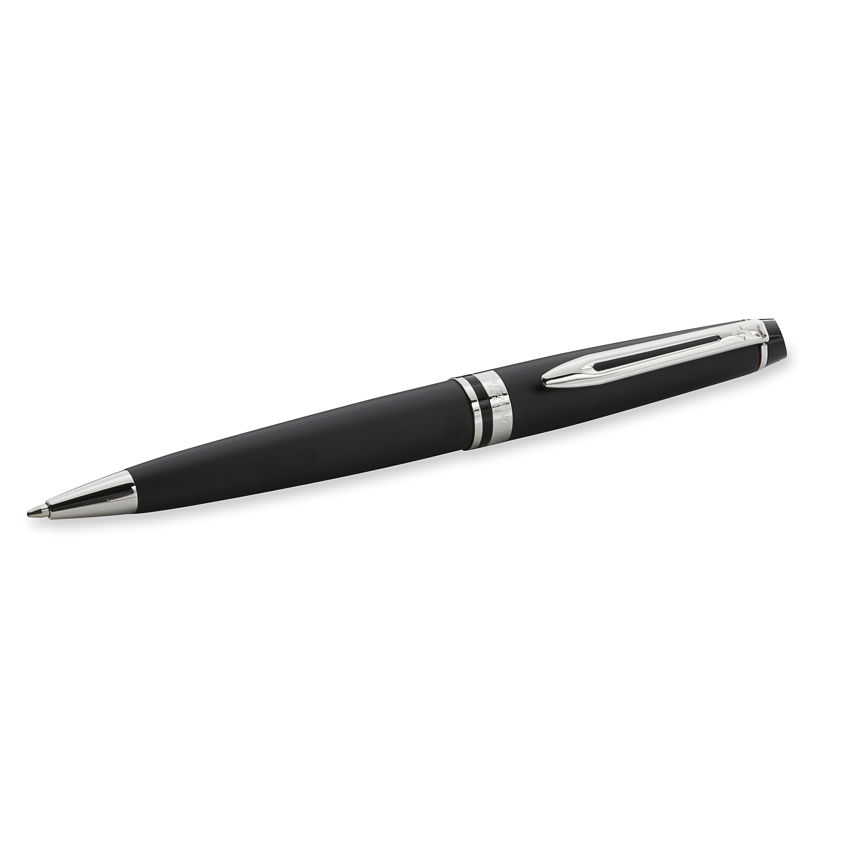 Waterman Expert Matte Black Chrome Trim Ballpoint - Pencraft the boutique