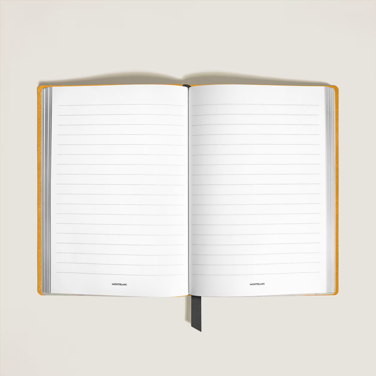 Montblanc Medium Notebook, Great Characters Enzo Ferrari Special Edition Giallo Modena, Lined Pages