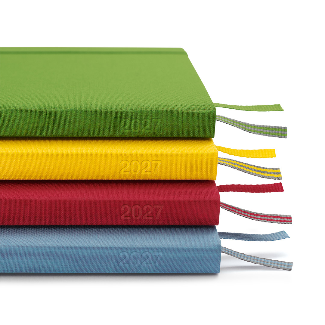 Leuchtturm1917 Colourful Seasons Weekly Planner & Notebook 2027 A5 Dotted Hardcover