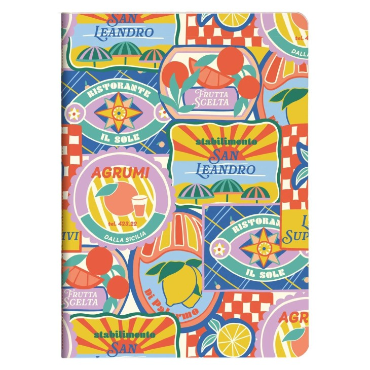 Clairefontaine Dolce Amore Stitched Notebook A5 Ruled - Pencraft the boutique