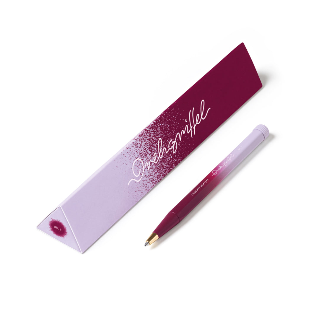 Leuchtturm1917 Drehgriffel No. 1 Port Red Lilac Gradient Edition Ballpoint Pen - Pencraft the boutique